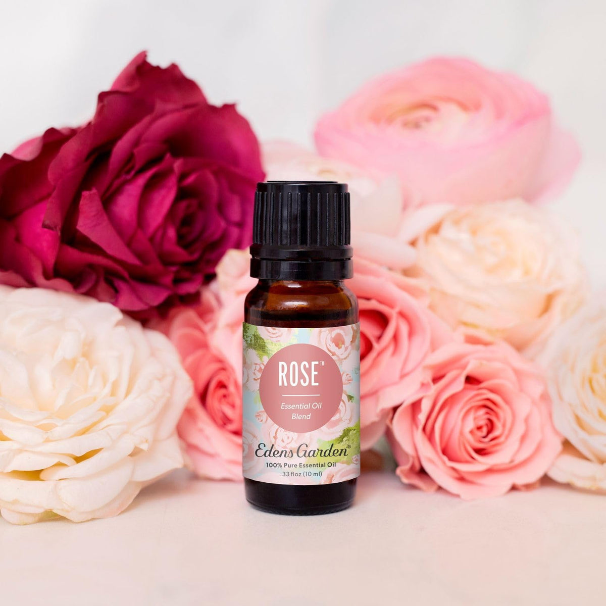 Edens Garden Rose 100% Pure Essential Oil Blend 10 ml (.33 oz)