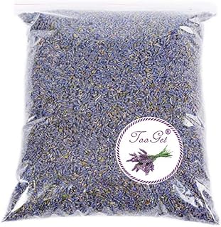 TooGet Fragrant Lavender Buds Dried Flowers Wholesale, Ultra Blue Grade - 225g