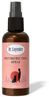 DR.LAVENDER Natural Pet Coat Spray – Lavender & Orange Peel Essential Oil Formula – Gentle Grooming & Cleansing Spray for Dogs & Cats – Safe for Home, Bedding & Furniture – Fresh Scent