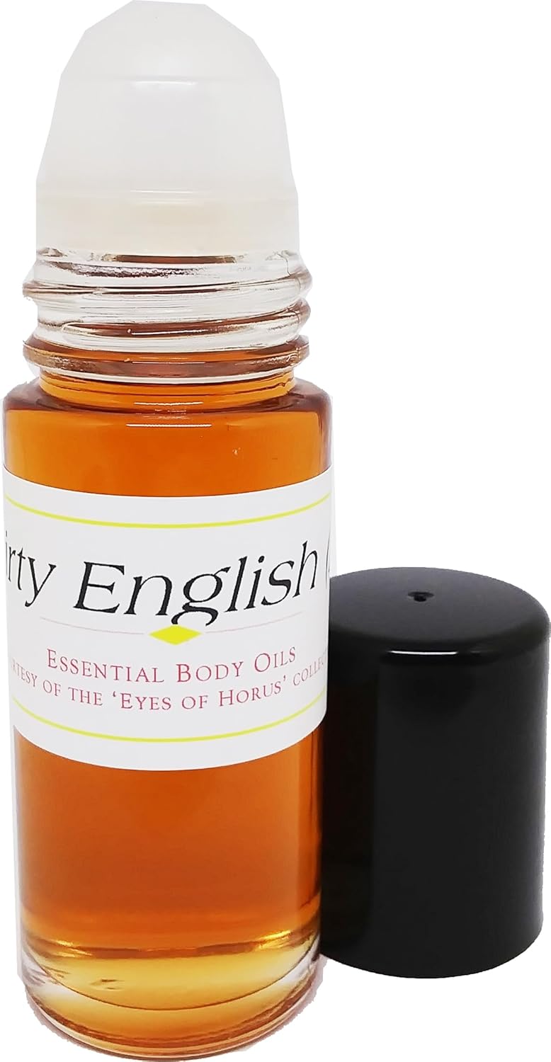 Dirty English - Type JC For Men Scented Body Oil Fragrance [Roll-On - Brown - 1 oz.] - ID#25769