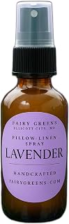 Lavender Pillow Spray – 2oz All-Natural Sleep Mist with Pure Essential Oils | Handcrafted Calming Room & Linen Spray for Better Sleep | Made on Family Farm
