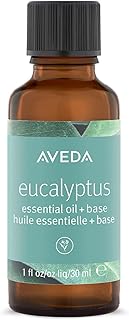 Aveda Eucalyptus Essential Oil + Base | Fresh Aroma | for Body & Bath, 1 Fl Oz