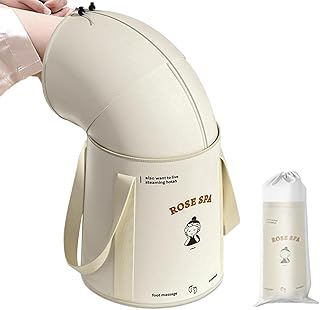 20L Collapsible Bucket Foot Bath Basin, Portable Foot Bath Tub with Lid, Multifunctional Foldable Foot Soak Bucket with Handles, Long Lasting Insulation