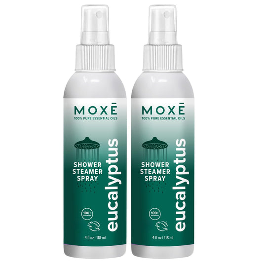 MOXĒ Eucalyptus Shower Steamer for Congestion & Tension Relief