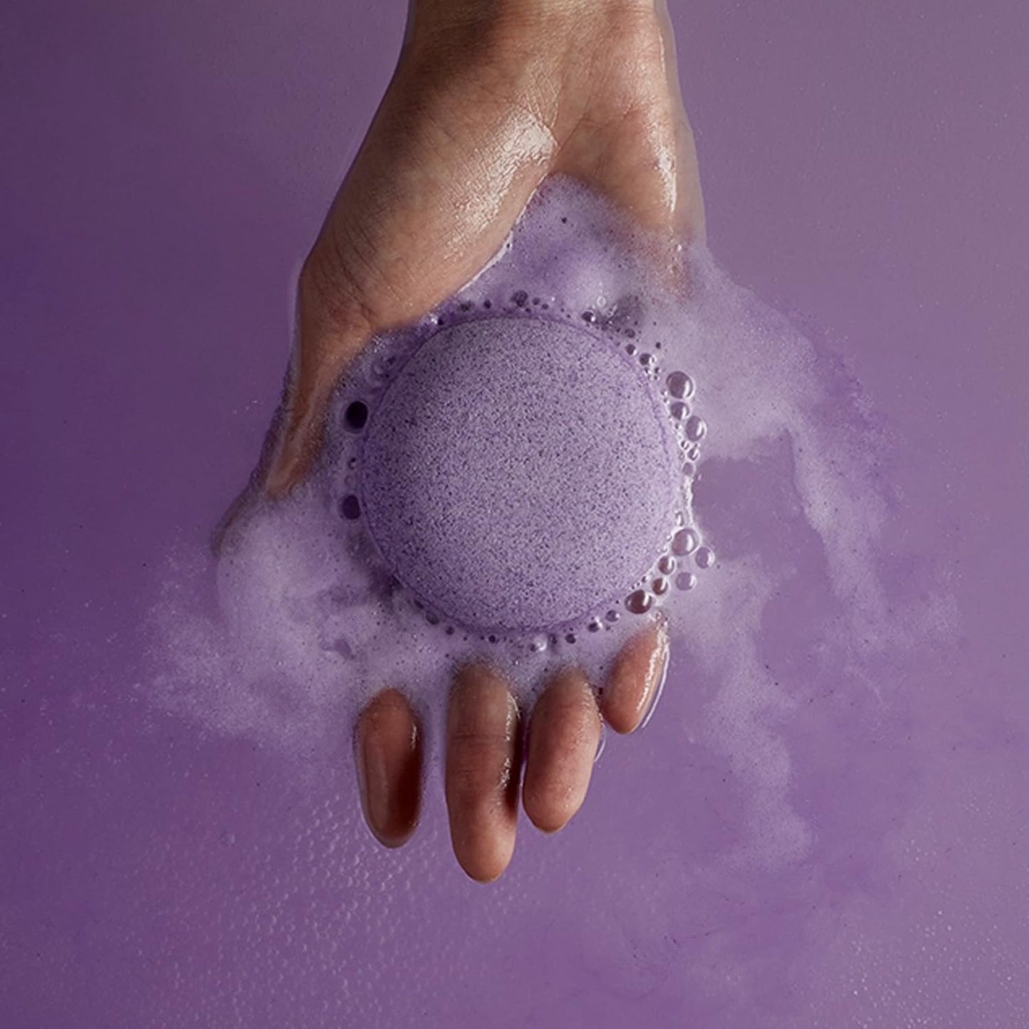 Sprig by Kohler Lavender + Vanilla Bath Bomb, Hypoallergenic, Made with Natural Botanicals & Premium Skincare Ingredients (Shea Butter, Coconut Oil, & Kaolin Clay) to Relax and Calm - Sleep