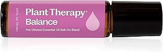 Plant Therapy Balance Essential Oil Blend 10 mL (1/3 oz) Pre-Diluted Roll-On 100% Pure, for Women’s Health and Emotional Support