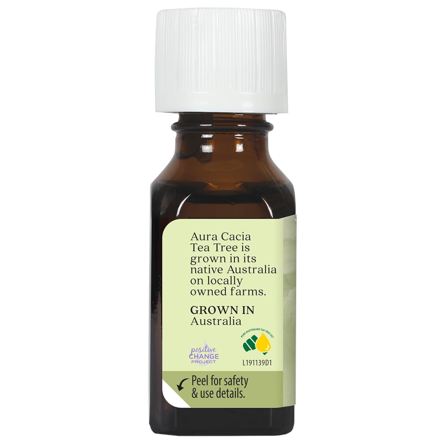 Aura Cacia 100% Pure Tea Tree Essential Oil | GC/MS Tested for Purity | 15 ml (0.5 fl. oz.) | Melaleuca alternifolia