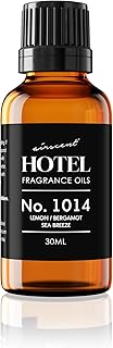 AirScent Hotel Diffuser Oil No. 1014 Inspired by The Iconic 5-Star Hotel Coastal Blend - Lemon Bergamot Sea Breeze - 30 mL Fragrance Oil for Ultrasonic and Waterless Diffusers and Crafting