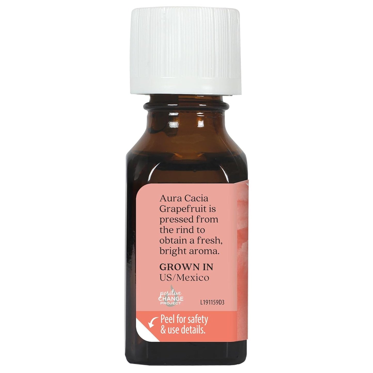 Aura Cacia Grapefruit Essential Oil 0.5 fl. oz.