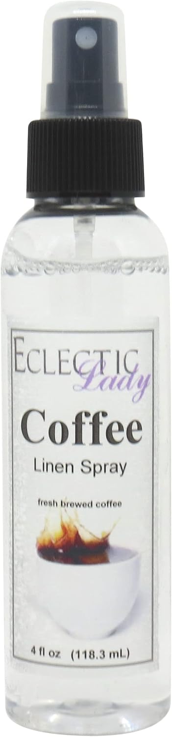 Coffee Linen Spray, 2 oz, For Bed, Fabric & Pillow