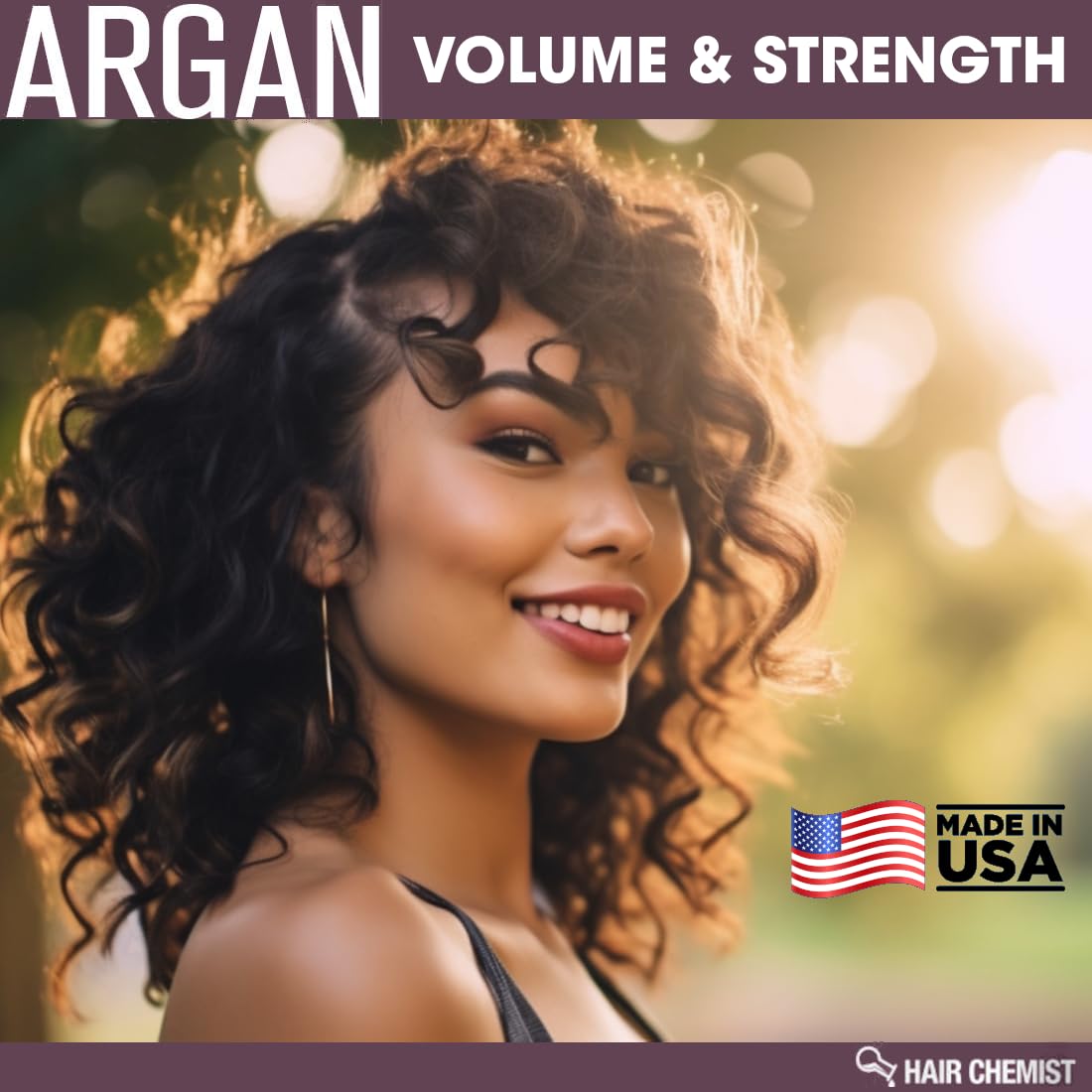 Hair Chemist Volume and Strength Hair Oil - Argan Oil 7.1 oz.