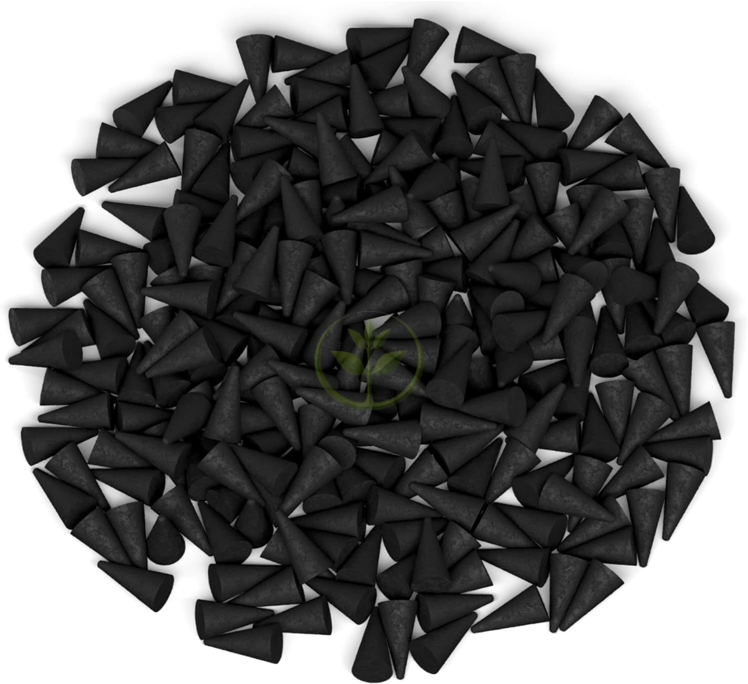 Frankincense and Myrrh Charcoal Incense Cones 1" TOPFLOW - 100 Pack Bulk - Natural Scented Cones Handmade Hand Dipped