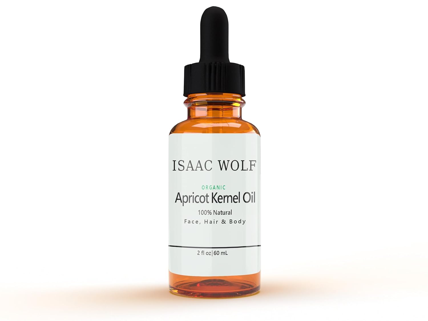 Organic Apricot Kernel Oil for Face Hair Anti-aging 2 FL OZ 60 mL