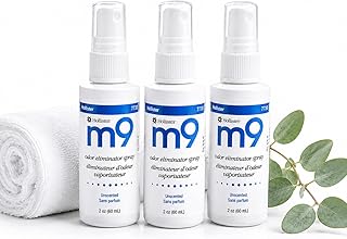 m9 Odor Eliminator Spray, Unscented 2 oz (Pack of 3)