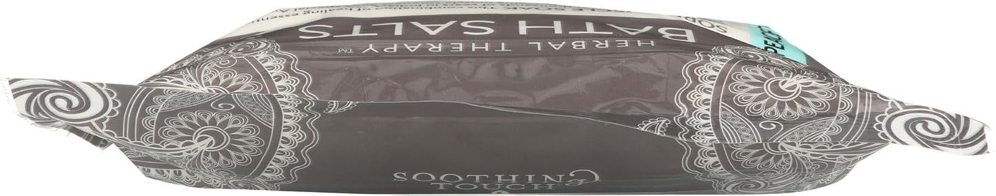 Soothing Touch Tension Relief Sore Muscle Soak Bath Salts Eucalyptus Clove & Peppermint, 32 Oz