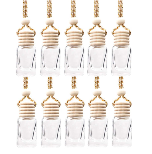 10 Pcs 8ml Hanging Car Air Freshener