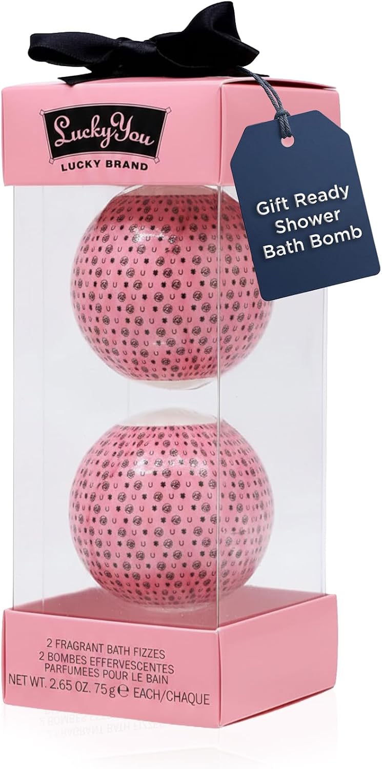 Lucky You for Women/Lucky Brand 2 Fragrant Bath FIZZES Set (W)