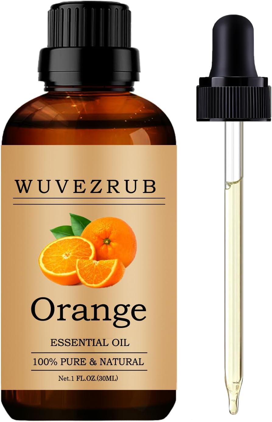Orange Essential Oils, 30ML Pure and Natural Essential Oil for Aromatherapy Diffuser - Orange /1 Fl Oz