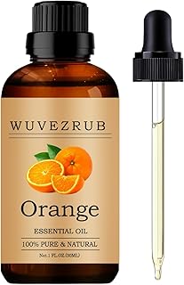 Orange Essential Oils, 30ML Pure and Natural Essential Oil for Aromatherapy Diffuser - Orange /1 Fl Oz
