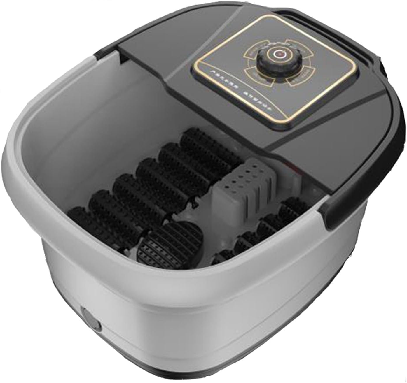 Foot Bath with Circulation Heat, Tub for Stress Relief, with and Massage RollersFoot