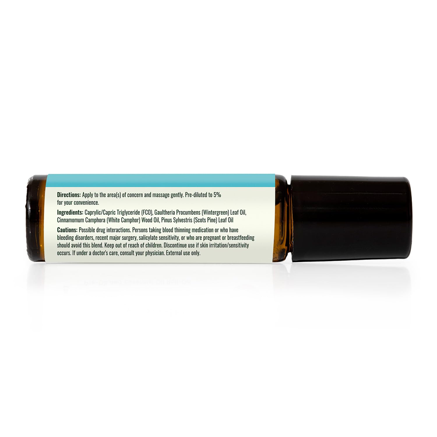 Plant Therapy Muscle Aid Essential Oil Blend Roll-On 10 mL (⅓ oz) Pre-Diluted, Cooling Muscle Relief