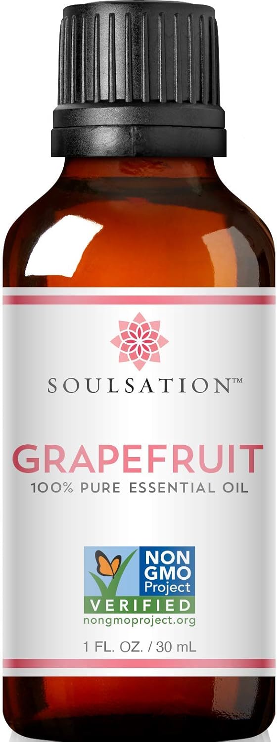 SoulSation Pink Grapefruit Essential Oil Non-GMO, 1oz