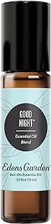 Edens Garden Good Night Essential Oil Roll-On Blend- 100% Pure Premium Grade, Natural, Therapeutic, Aromatherapy, Kid & Skin Safe, The Best for Body, Travel, Relaxation Pre-Diluted 10 ml (.33 fl oz)