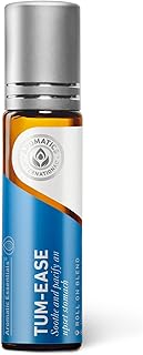 Aromatics International Tum Ease Essential Oil Blend Roll On, 10ml | Aromatherapy Oil for Calm Moments