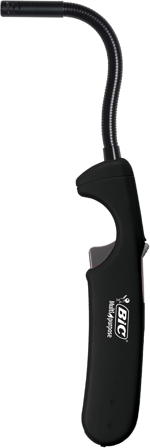 BIC Multi-Purpose Classic Edition Lighter & Flex Wand Lighter, 2-Pack