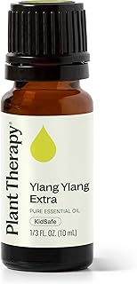 Plant Therapy Ylang Ylang Extra Essential Oil 10 mL (1/3 oz) 100% Pure, Undiluted, for Calming Aromatherapy, Romantic Gift