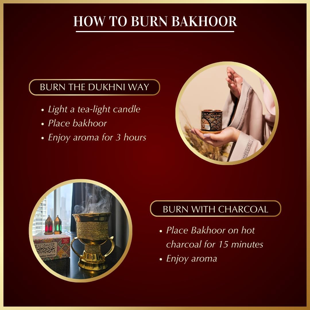Oud Bakhoor Variety Box by Dukhni | Assorted Box | 30 Pieces Bakhoor | Gift Set & Refill Kit | Arabic Incense | Islamic Gifts, Eid & Ramadan Gift | Luxurious, Long Lasting