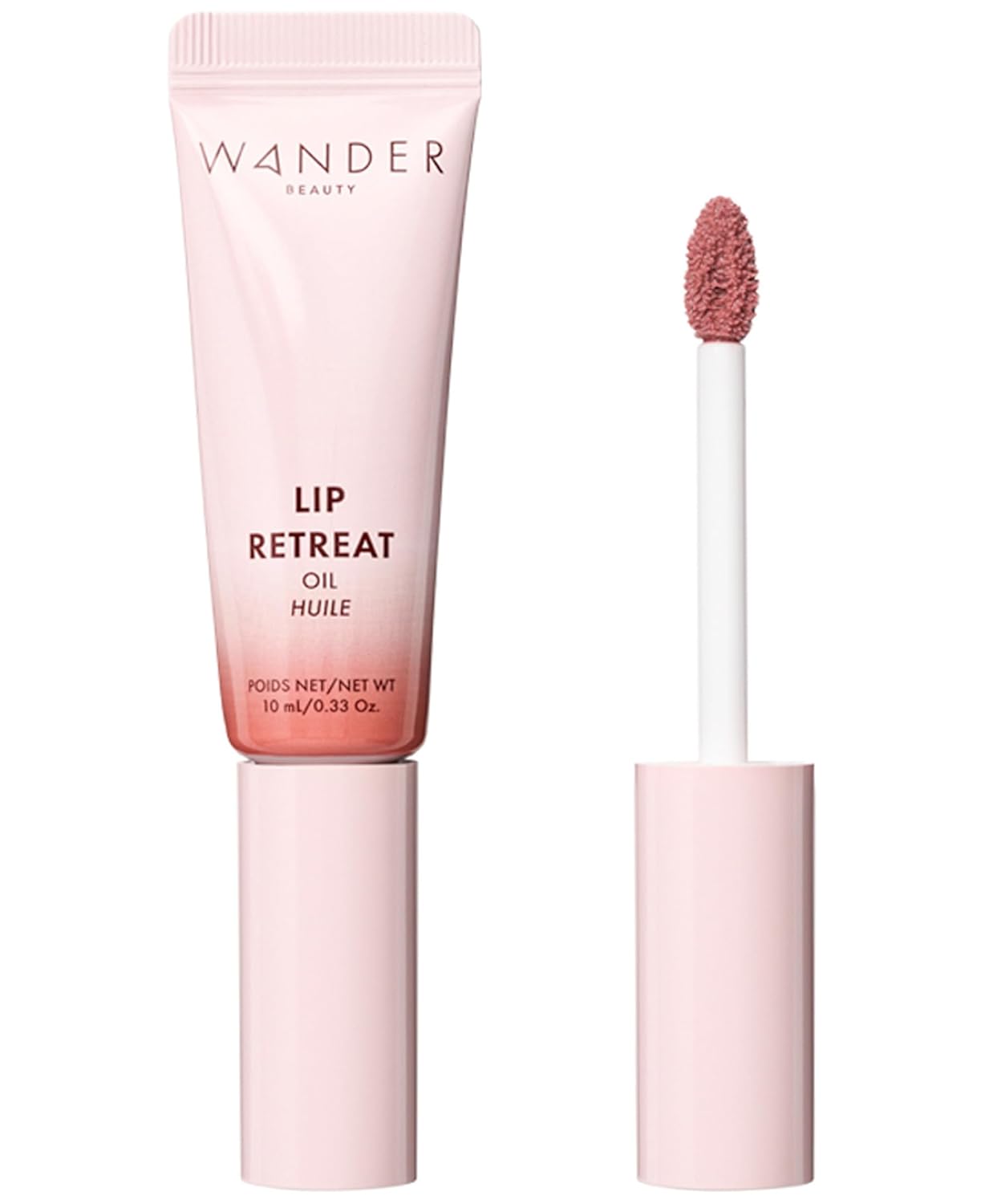 Wander Beauty Women's Lip Retreat Oil, Skinny Dip, Tan, 0.33 Fl Oz (Pack of 1)