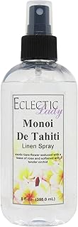Monoi de Tahiti Linen Spray, 4 oz, For Bed, Fabric & Pillow
