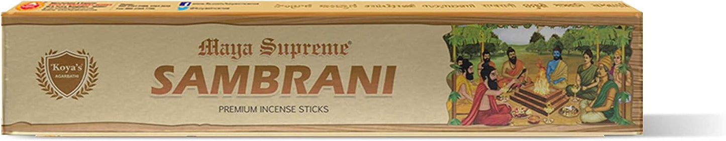 Koya's Maya Supreme SAMBRANI Premium Incense Sticks