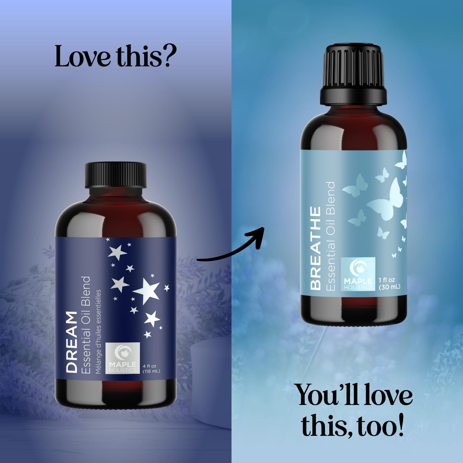 Sleep Essential Oil Blend for Diffuser - Dream Essential Oils for Diffusers Aromatherapy and Relaxation with Clary Sage Ylang-Ylang Roman Chamomile and Lavender for Sleep Time Support (4 Fl Oz)