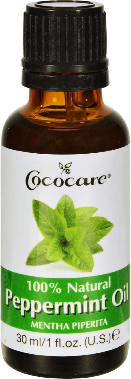 Cococare Peppermint Oil - 100 Percent Natural - 1 fl oz