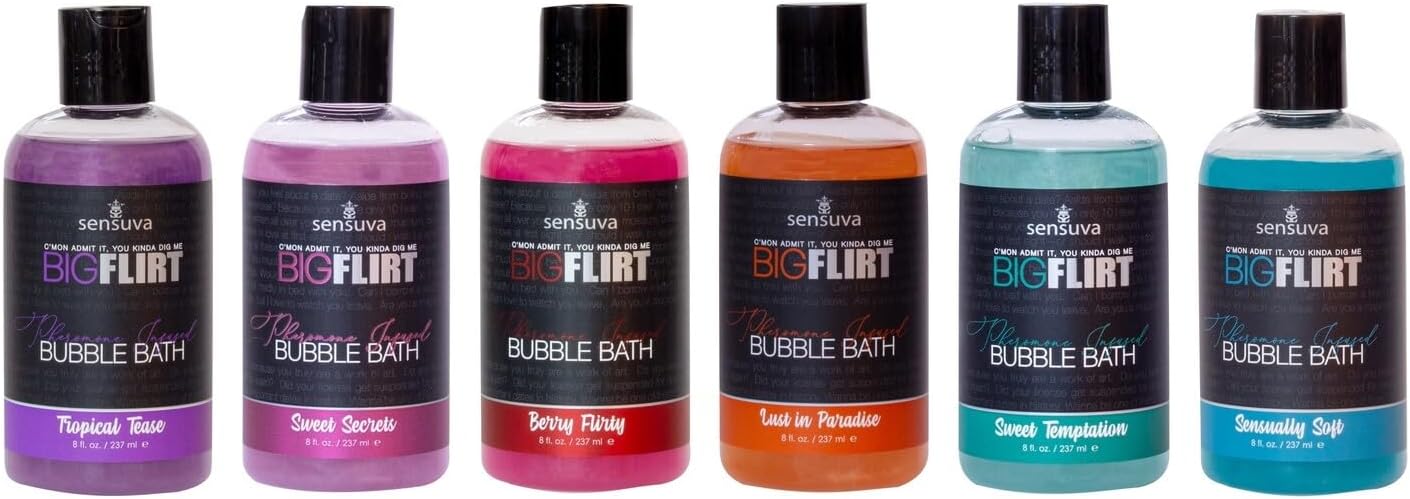 Big Flirt Pheromone Bubble Bath | Lust in Paradise 8 fl.oz.