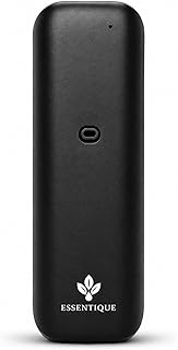 The Pulse Plug-in Waterless Diffuser – Cold Air Nebulizing Scent Machine for Home, Hotel, Office & Spa – w/Bluetooth for Essential Oil Blends (Black)