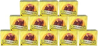 Cinnamon - Case of 12 Boxes, 10 Cones Each - HEM Incense From India