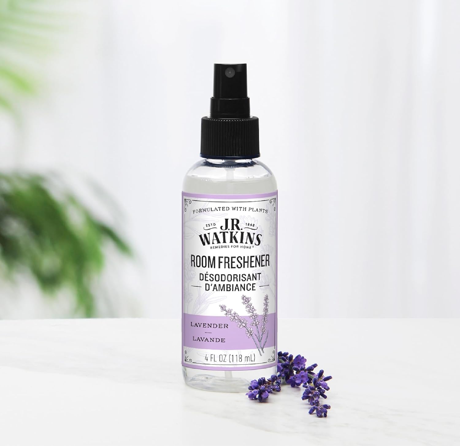 J.R. Watkins Room Freshener - Lavender - 4 Fl Oz, Pack of 3