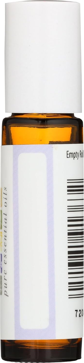 Aura Cacia Amber Roll On Bottle, 1 EA