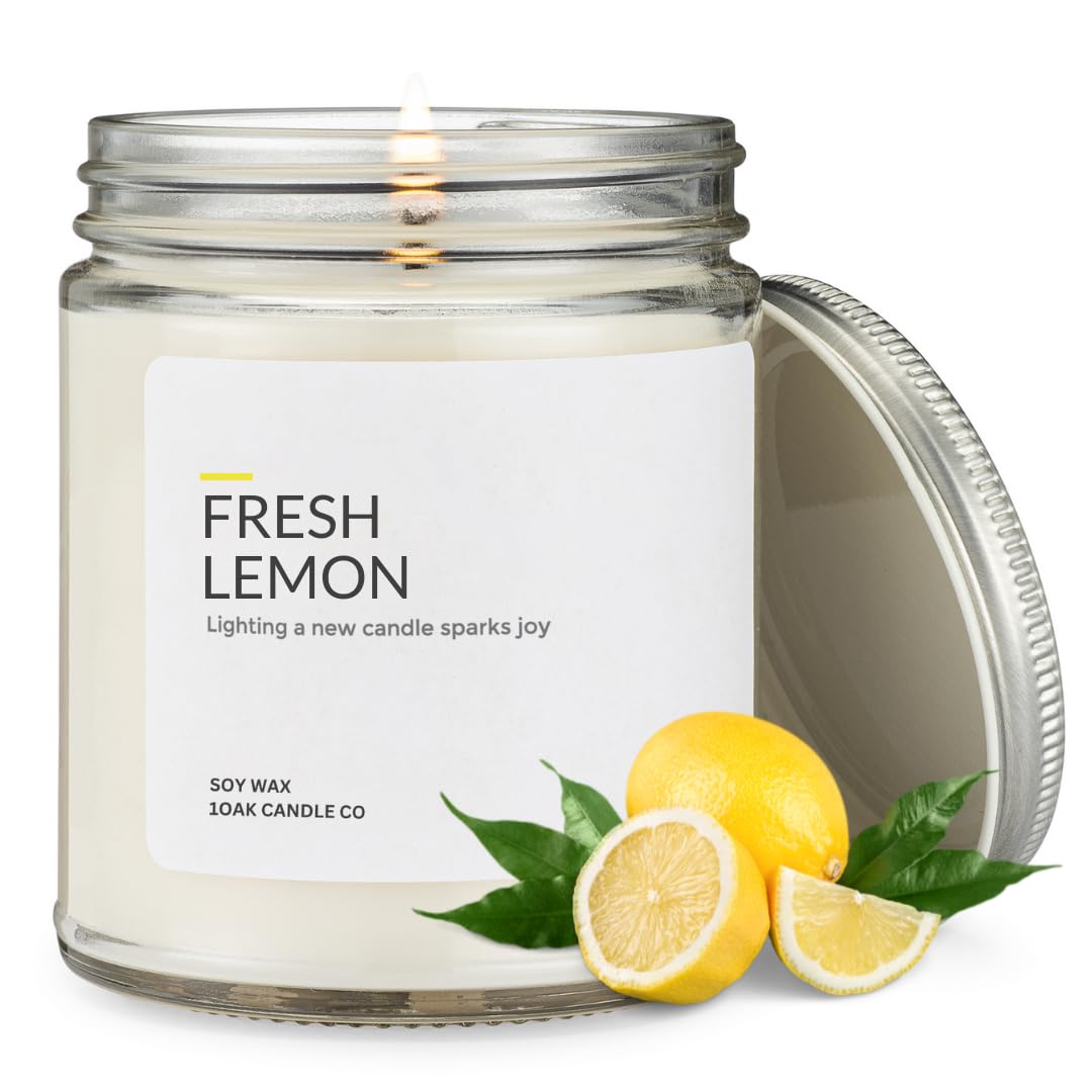 1OAK Lemon Candle - Citrus Candles for Home