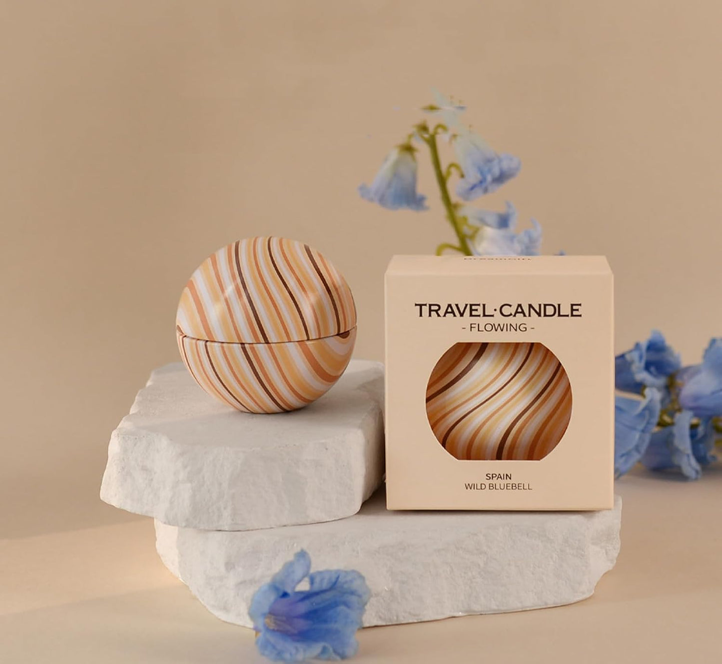 Floral Metallic Scented Candle,2 Pack Curved-Pattern Tins in Emerald & Gold Smokeless Soy Wax Jar Decorative Candle for Wedding Favors, Photo Props & Aesthetic Home Vibes