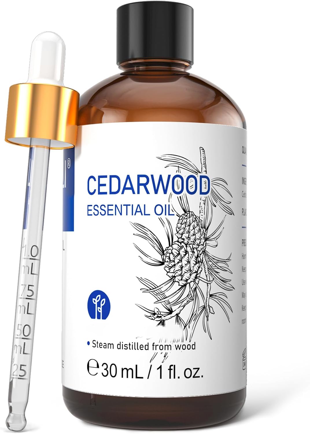 HIQILI Cedarwood Essential Oil for Hair