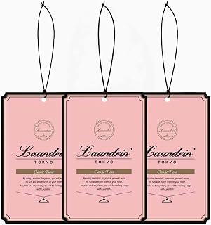Laundrin Paper Fragrance Classic Fiore, 3pk - ClosetFreshener - Deodorizer Odor Eliminator - Sachets for Drawers and Closets - Drawer Fresheners for Clothes - Fresh Scents Sachet Packets