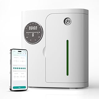 Waterless Diffuser, 2500 Sq.Ft Coverage, Essential Oil Diffusers, Plug in Scent Air Machine with App Control, 160ML, House Warming Gift Ideas for New Home, Large Room, Office, Hotel, White