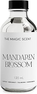 The Magic Scent Mandarin Blossom Diffuser Oil - Hotel & Home Luxury Scents Inspired by the Maldives - Diffuser Oil Scents for Home Designed for Use in All Diffusers - 4 fl oz, 120 mL