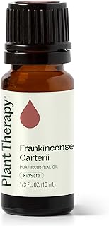 Plant Therapy Frankincense Carterii Essential Oil 10 mL (1/3 oz), 100% Pure, Undiluted, Natural Aromatherapy, Soothing Essential Oil for Meditation, Skin Irritation, and Sore Muscle Relief