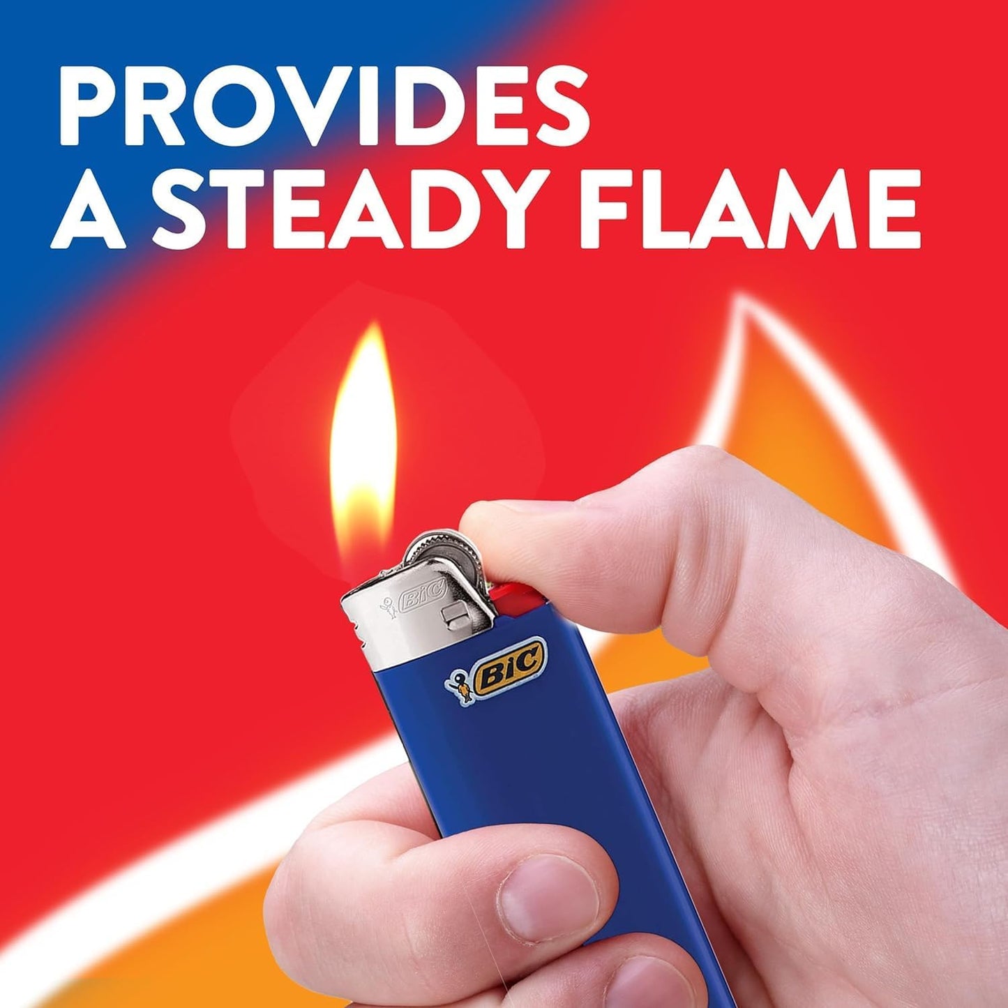 BIC Maxi Pocket Lighters, Long-Lasting and Reliable Candle Lighters, Fashion Collection, 12-Pack (Designs May Vary)