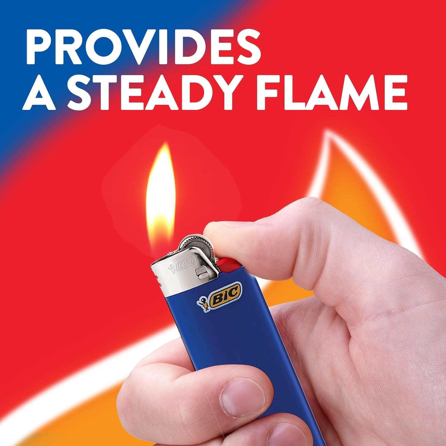 BIC Maxi Pocket Lighters, Long-Lasting and Reliable Candle Lighters, Fashion Collection, 12-Pack (Designs May Vary)